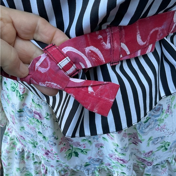 Encore Silkscapes Vintage colorful hand painted dog vest Medium - Picture 9 of 15